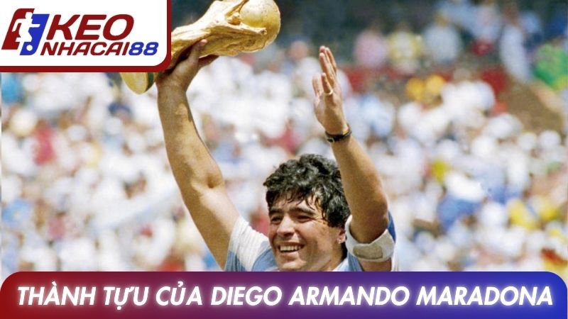 Diego Maradona Và Di Sản Huyền Thoại Bóng Đá Thế Giới 3 Thành tựu vẻ vang của chân sút Diego Armando Maradona